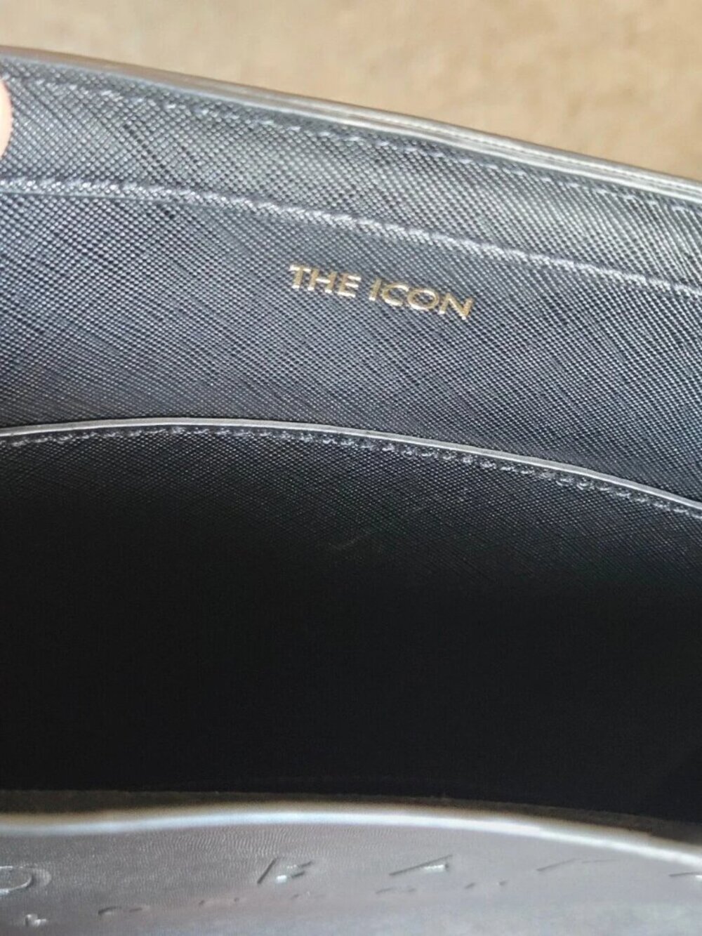 TED BAKER LONDON "The Icon" Black Tote Bag NWT - Picture 9 of 11